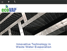 Tablet Screenshot of ecovap.com